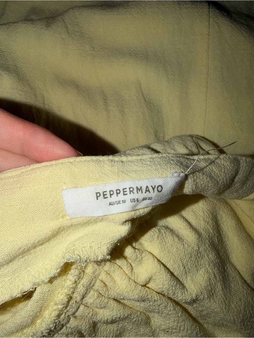 Peppermayo Pale Lemon Maxi Dress - Picture 5 of 7